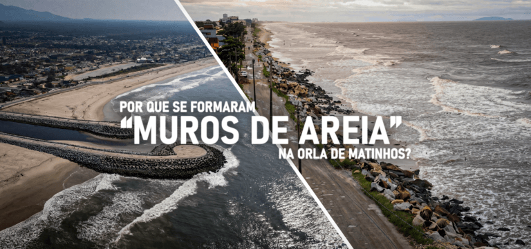 1 - Por que se formam “muros de areia” na orla de Matinhos