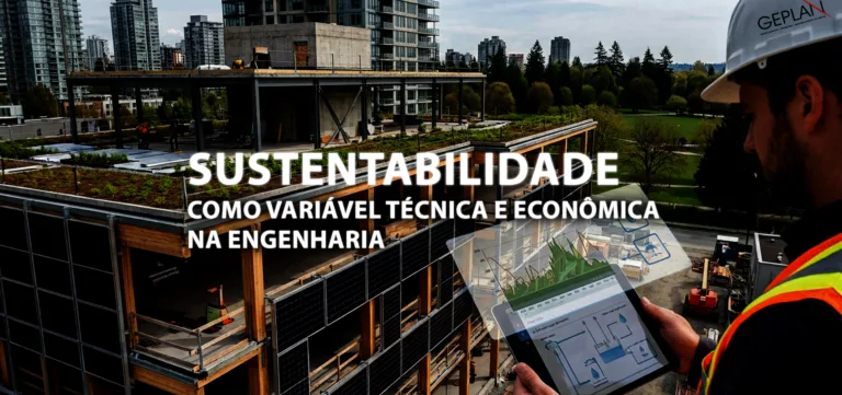 Sustentabilidade como variável técnica e econômica na engenharia
