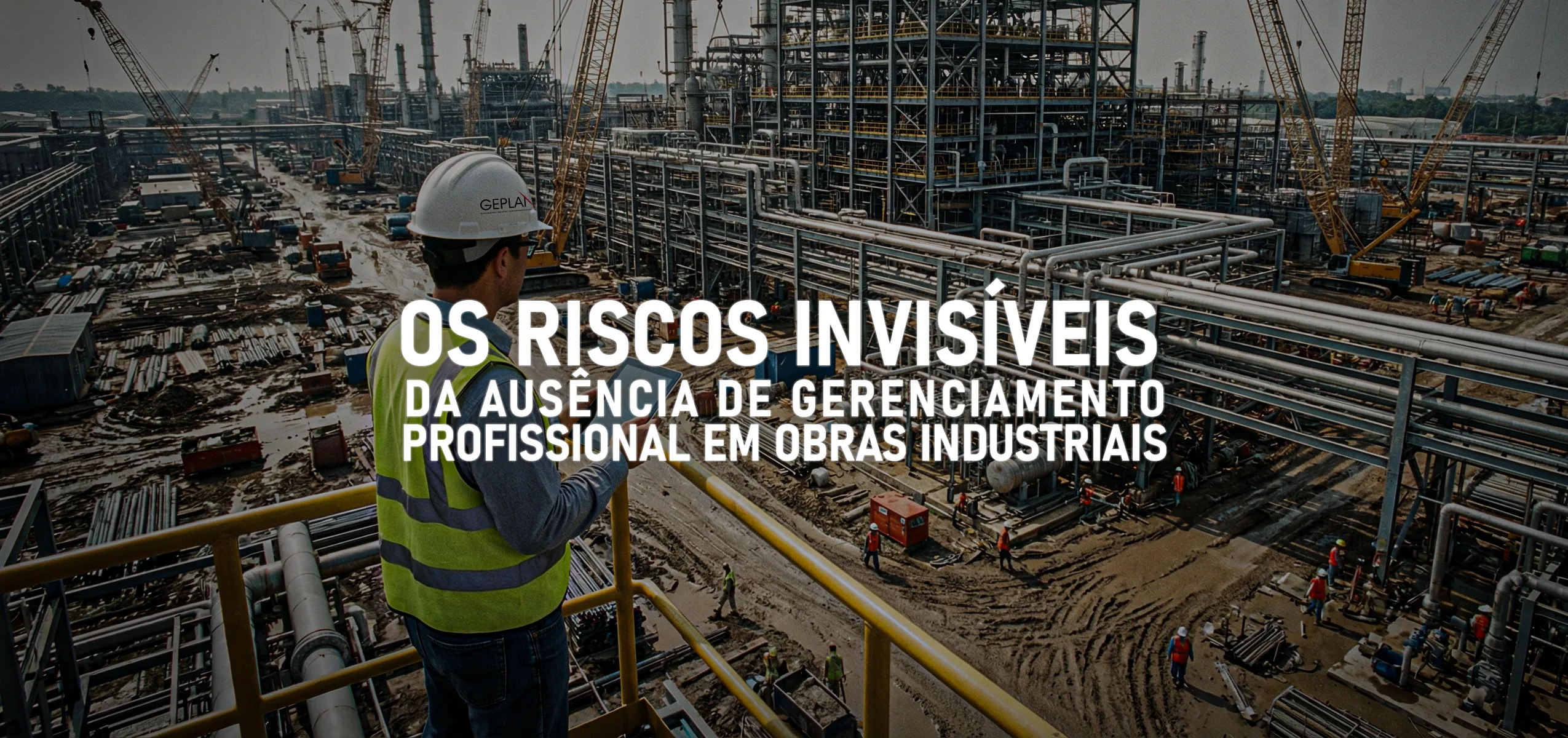 Os riscos invisíveis da ausência de gerenciamento profissional em obras industriais